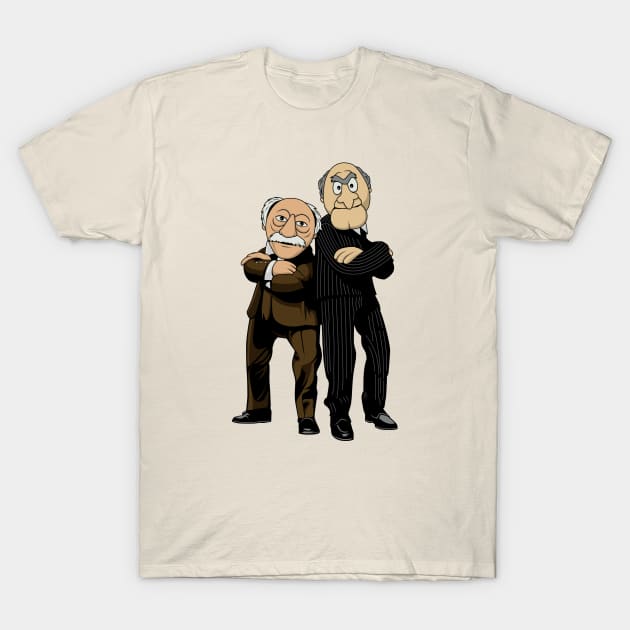 Statler and waldorf Muppets T-Shirt by VIQRYMOODUTO